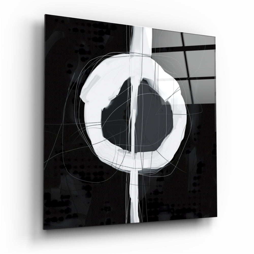 Abstract Glass Wall Art