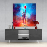 Astronaut Glass Wall Art