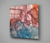 Colored Marble Glass Wall Art | Insigne Art Design