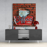 Hot Coffee Glass Wall Art | Insigne Art Design