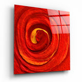 Cycle of Red Glass Wall Art | Insigne Art Design