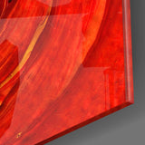 Cycle of Red Glass Wall Art | Insigne Art Design