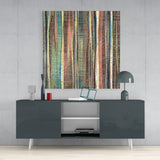 Ethnic Pattern Glass Wall Art | Insigne Art Design