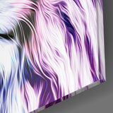 Lion Glass Wall Art | Insigne Art Design