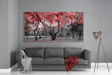 Spring Trees Mega Glass Wall Art | Insigne Art Design