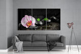 Orchid Mega Glass Wall Art | Insigne Art Design