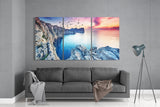 Coastal Mega Glass Wall Art | Insigne Art Design