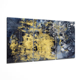 Gold Stain Mega Glass Wall Art | Insigne Art Design