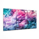 Pastel Smoke Mega Glass Wall Art | Insigne Art Design