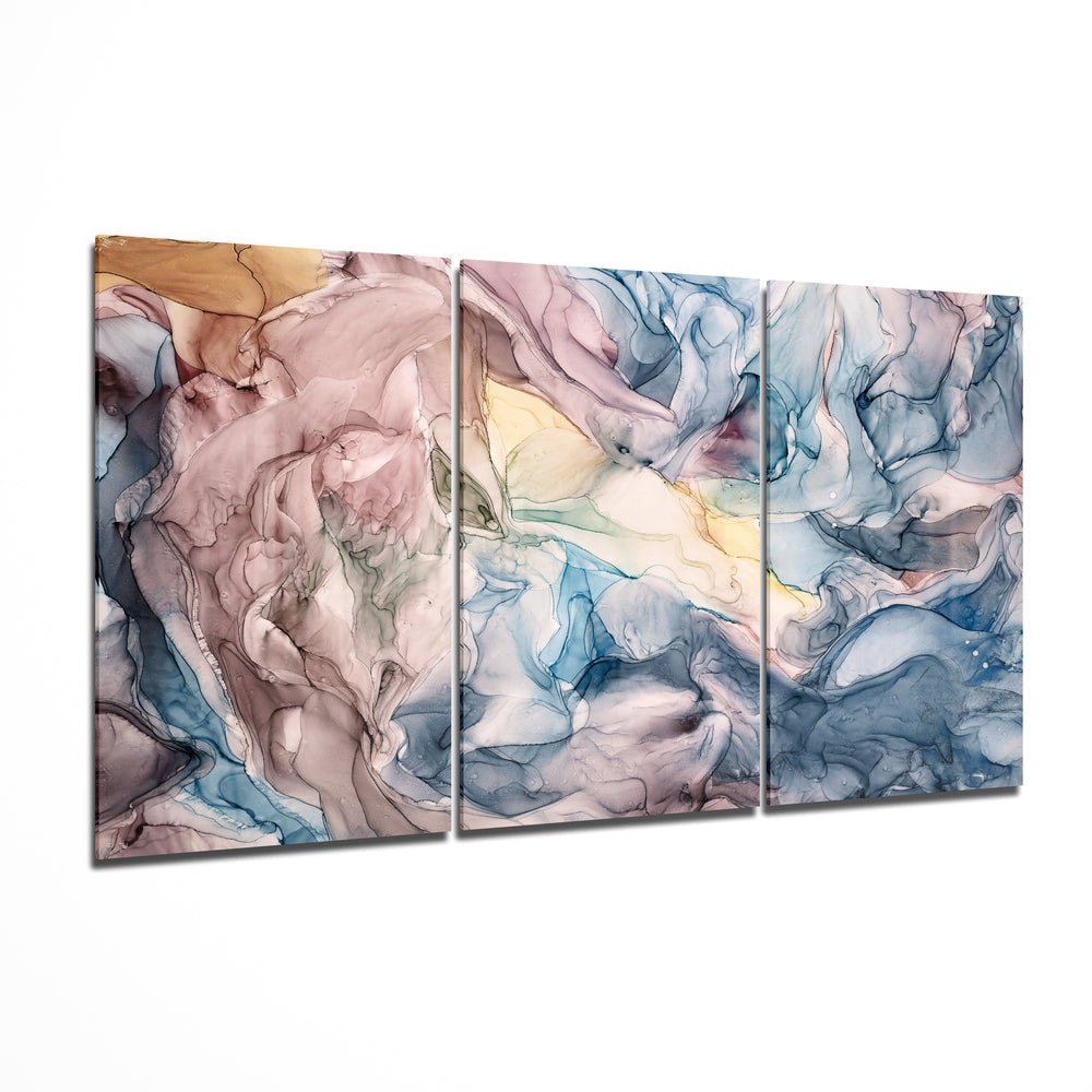 Magic Colors Glass Wall Art | Insigne Art Design