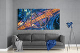 Cosmopolitan Roads Glass Wall Art | Insigne Art Design