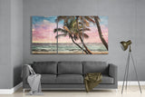 Palms Glass Wall Art | Insigne Art Design