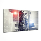 Astronaut Glass Wall Art | Insigne Art Design