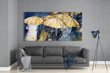 Umbrellas Glass Wall Art | Insigne Art Design