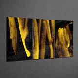 Yellow Touch Glass Art | Insigne Art Design