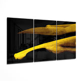 Yellow Touch Glass Art | Insigne Art Design