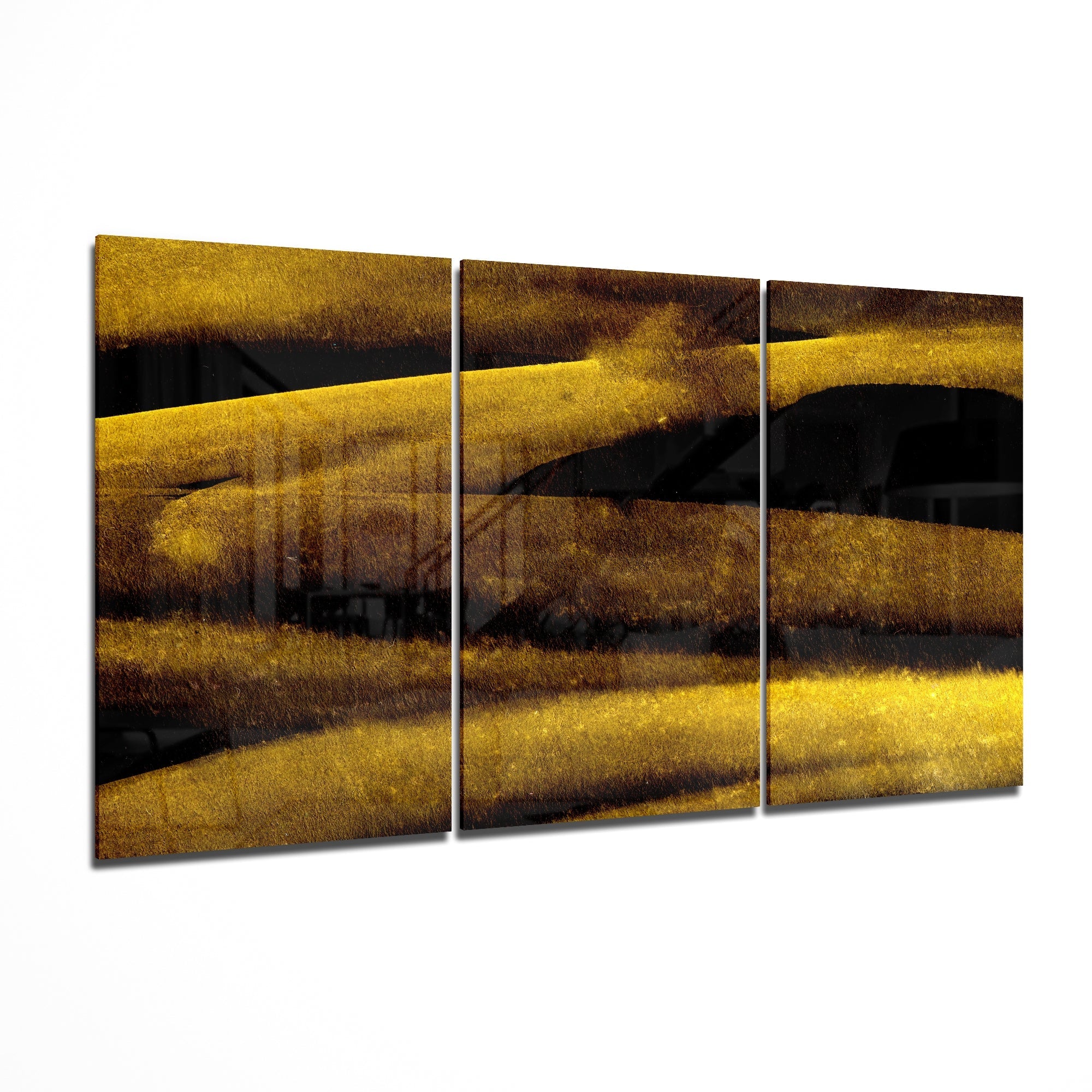 Yellow Touch Glass Art | Insigne Art Design