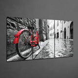 Bike And Street Glass Art | Insigne Art Design