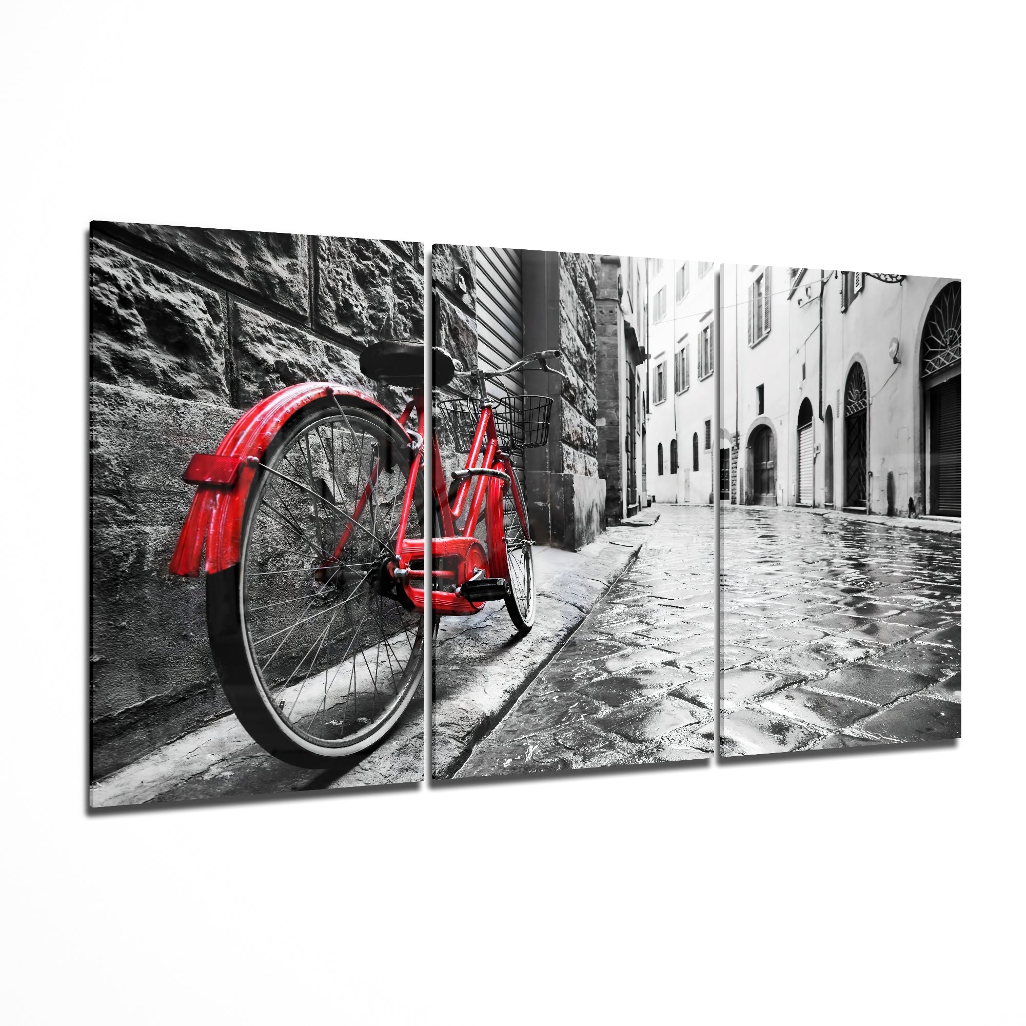 Bike And Street Glass Art | Insigne Art Design