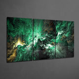 Green Space Glass Art | Insigne Art Design