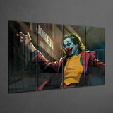 Joker 4 Pieces Mega Glass Wall Art (59"x36") | Insigne Art Design