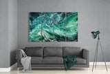 Waves 4 Pieces Mega Glass Wall Art (59"x36") | Insigne Art Design