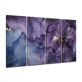 Marble 4 Pieces Mega Glass Wall Art (59"x36") | Insigne Art Design