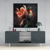 Tropical Beauties Glass Wall Art  || Designer Collection | Insigne Art Design