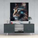 Cat Glass Wall Art  || Designers Collection | Insigne Art Design