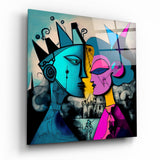 Picasso's Mind Glass Wall Art  || Designer Collection | Insigne Art Design