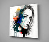 Woman Glass Wall Art  || Designer Collection | Insigne Art Design