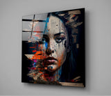 Woman Glass Wall Art  || Designer Collection | Insigne Art Design