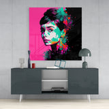 Audrey Hepburn Glass Wall Art  || Designers Collection | Insigne Art Design