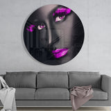 Colored Eyes Glass Wall Art