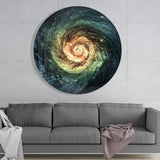 Space Glass Wall Art