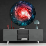 Space Glass Wall Art