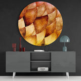 Abstract Glass Wall Art