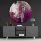 Abstract Glass Wall Art