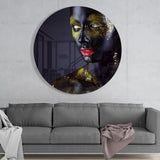 Women's Glass Wall Art