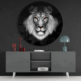 Lion Glass Wall Art