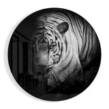 Tiger Glass Wall Art