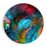 Color Explosion Glass Wall Art