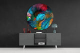 Color Explosion Glass Wall Art