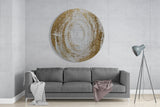 Abstract Loop Glass Wall Art