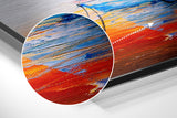 Brushed Aluminium Dibond Wall Art