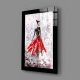 Ballerina Glass Wall Art