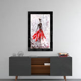 Ballerina Glass Wall Art