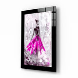 Ballerina Glass Wall Art