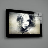 Woman Glass Wall Art