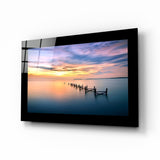 Sunset Glass Wall Art